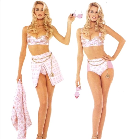 Iconic Chanel Vintage Spring 1995 Pink 95P Bra Top - Picture 3 of 14